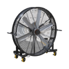 Ventilador Industrial Móvil Ultra Silencioso de 1.5 m y 127 Vca, Ideal para Almacenes, Hangares, Líneas de Producción, Gimnasios