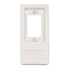 Caja de contactos color blanco de PVC auto extinguible, para canaletas PT48 (7100-01001)