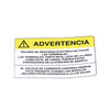 Etiqueta de Videovigilancia en Vinilo Adhesivo Mate / Paquete con 10