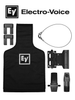 ElectroVoice M_EVOLVEWMKNB - Kit de Montaje en Muro / EVOLVE / NL4 / Negro