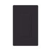 Auxiliary wall dimmer, companion to multi-location dimmers, black