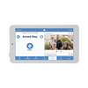 ALULA - Touchpad Slimline for ALULA Panel / 7-inch Android Screen / Local Security Control / Wall and Desk Mount / Encrypted Wi-Fi / Backup Battery