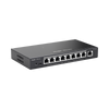 Switch Administrable 8 Puertos PoE+ 802.3af/at Gigabit, gestión gratuita desde la nube, 120w