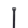 Cincho de Nylon 6.6 StrongHold, 188mm largo x 4.8mm ancho, Color Negro, Exterior Resistente a Rayos UV, Paquete de 1000pz