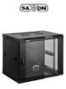 SAXXON SA661201 - 12U Wall Mount Cabinet, Fixed, 60 kg Load Capacity. Dimensions: 60x60x63.5 cm.