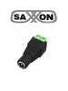 SAXXON PSUBR13B - Bag of 10 female connectors / For power supply / Positive and negative screw block