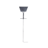 Floor Anchor Spade Type 5 Guy Wire Holes. Plate: 3/4, Round: 1, Height: 210 cm. Hot-dip Galv.