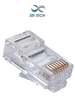 SBE TECH 24018P8C - Plug RJ45 8 posiciones 50 micras de Oro CAT5e 50 pza