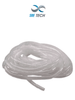 SBE TECH SBEESP12 - White spiral cable organizer, 1/2, 10 meters, in roll