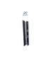 SBE TECH OVNL225URS - Organizador vertical sencillo de 22.5 UR con base de soporte metálico, color negro