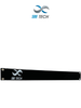 SBE TECH PC001 - Panel ciego de 1 UR, color negro, para montaje en gabinete, rack o cuadrarack