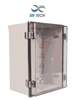 SBE TECH TR15015090 - Outdoor Plastic Enclosure with Clear Cover, 150 x 150 x 90 mm