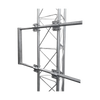 Brazo Uso Rudo para Torre STZ Galvanizado por Inmersión en Caliente de 170 x 60 cm Tubo 2 Ced 30.