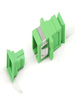 SBE TECH SBE-ADAPSCAPC-S - Simplex SC/APC to SC/APC Singlemode/Green Adapter with Ears
