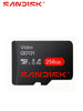 SANDISK - Memoria SC QD131 MICRO SDHC 256GB / Clase 10 / U1 Lectura 160 MB/S / Escritura 18 MB/S / Especializada para Videovigilancia