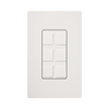 Caja de pared para contactos varios, 6 mini espacios.