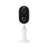 Cámara IP de Batería (Gran Angular) 3 Megapixel | WiFi | Audio Bidireccional | Batería Recargable 5200 mAh | IP65 |Exterior con Protección| Estadísticas de Energía | Detección de Humanos | Incluye Panel So