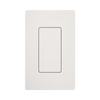 Placa ciega de pared color blanco Snow
