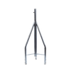Tramo de remate (copete) para tramo STZ-35 galvanizado electrolítico con opresores para pararrayos.