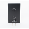 (Wifi) Apagador switch inalámbrico WIFI, control de 2 regresos de carga, 110V