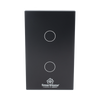 (Wifi) Apagador switch inalámbrico WIFI, control de 2 regresos de carga, 110V