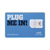 MULTI-CARRIER DATA SIM (Reports to ATT/Movistar, Telcel) / NO-HUMAN ACTIVATION / MONTHLY 25 MB / FOR GPS / IOT / TELEMATICS / ALARM