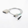 KENWOOD NX-1700 NX-1800 Slave Radio Interconnect Harness with NXR-1700 NXR-1800 Repeater.