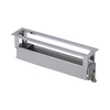 Caja Para Instalación en Escritorio para Voz, Datos o Contactos Eléctricos / Capacidad para 6 Módulos / Salida de Cables Posterior / Los Módulos se Adquieren Aparte / (KFC136/14CY)