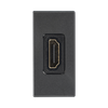 Módulo HDMI Hembra - Hembra Color Grafito / (K129B/14)