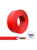 Cable Fotovoltaico carrete 100 metros lineales color Rojo 6.8 mm / 100% Cobre / Calibre 10AWG / UL 4703/ Cubierta libre de halógenos cero propagación de llama / 2000 VDC