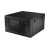 Gabinete de Pared con Puerta Perforada, 635mm de Profundidad, 6U Rack de 19 in, Acero Reforzado