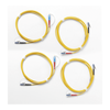 Kit de Cables de Referencia de Comprobación Monomodo CertiFiber Pro, Para Fibras con Conectores LC (2 SC/LC Metálico, 2 LC/LC Metálico), de 2 Metros (6.56 Pies)