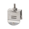 Sujetador de Doble Click para Cable Coaxial de 1/2 Pulgada Paquete de 10 Piezas