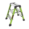 Escalera Plegable 2 Peldaños de Fibra de Vidrio / Tamaño 66 cm ( 2 2).