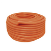 Manguera poliducto corrugado de 3/4 x 50 m, con guía, polietileno de alta densidad (HDPE), resistente a la intemperie.