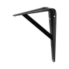 Steel Reinforced Bracket 10 x 16 ( 25 x 40 cm) / Black Color.