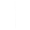 Galv. Steel White Corner Post 1.2m for 18-Gauge Electrified Fence 1