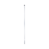 Corner Post for Electrified Fence. 1.4m Galvanized Tube, 18 gauge, 1