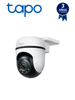 TP-LINK TAPO C510W - Cámara IP WiFi motorizada para exterior de 3 MP, lente 3.9 mm, iluminadores IR 30 m, micrófono y bocina integrados, IP65, ranura MicroSD, LED luz blanca, WiFi 2.4 GHz, y Smart Motion Tracking.