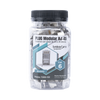 Bote con 100 Piezas de Plug Modular RJ45 Cat6 Blindado con Pin de Tierra, Chapado de Oro a 30 Micras para Durabilidad Extrema