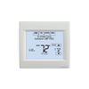 Termostato táctil WiFi de 3 etapas, 3 de calor / 2 de frío. Integrable con Lutron, VISIONPRO® 8000 para uso residencial o comercial.