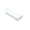 Tapa final blanca de PVC autoextinguible, para canaleta PT48 (6190-01002)