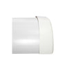 Tapa final de PVC auto extinguible color blanco, para canaleta DMC4FT (9490-02001