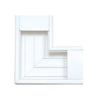 Sección en L color blanco de PVC auto extinguible, para canaleta TEK100 (5576-12100)