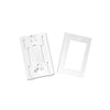 Soporte y tapa universal color blanco de PVC auto extinguible, para canaleta TEK100 (5595-10001)