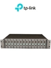 TP-LINK - TL-MC1400 - Chasis de 14 bahías para 14 convertidores de medios