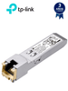 TP-LINK - TL-SM5310-T / Transceptor SFP mini-GBIC / De fibra 10GBASE-T SFP+ a RJ45 Cat 6A hasta 30 metros / 1000BASE-T SFP+ a RJ45 Cat 5 hasta 100 metros / Soporta de 0 a 70 °C