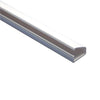 White self-extinguishing PVC hinged duct, with adhesive tape, pack of 4 pieces of 20x10x1100mm (5101-01272)
