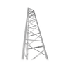 Self-supporting Tower of 64 ft (19.5m) Titan T200 Galvanized (anchoring included).
