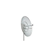 Parabolic grid antenna. Frequency 824-896 MHz, 20 dBi gain. Donor antenna used in cellular signal amplifiers to cover remote communities.